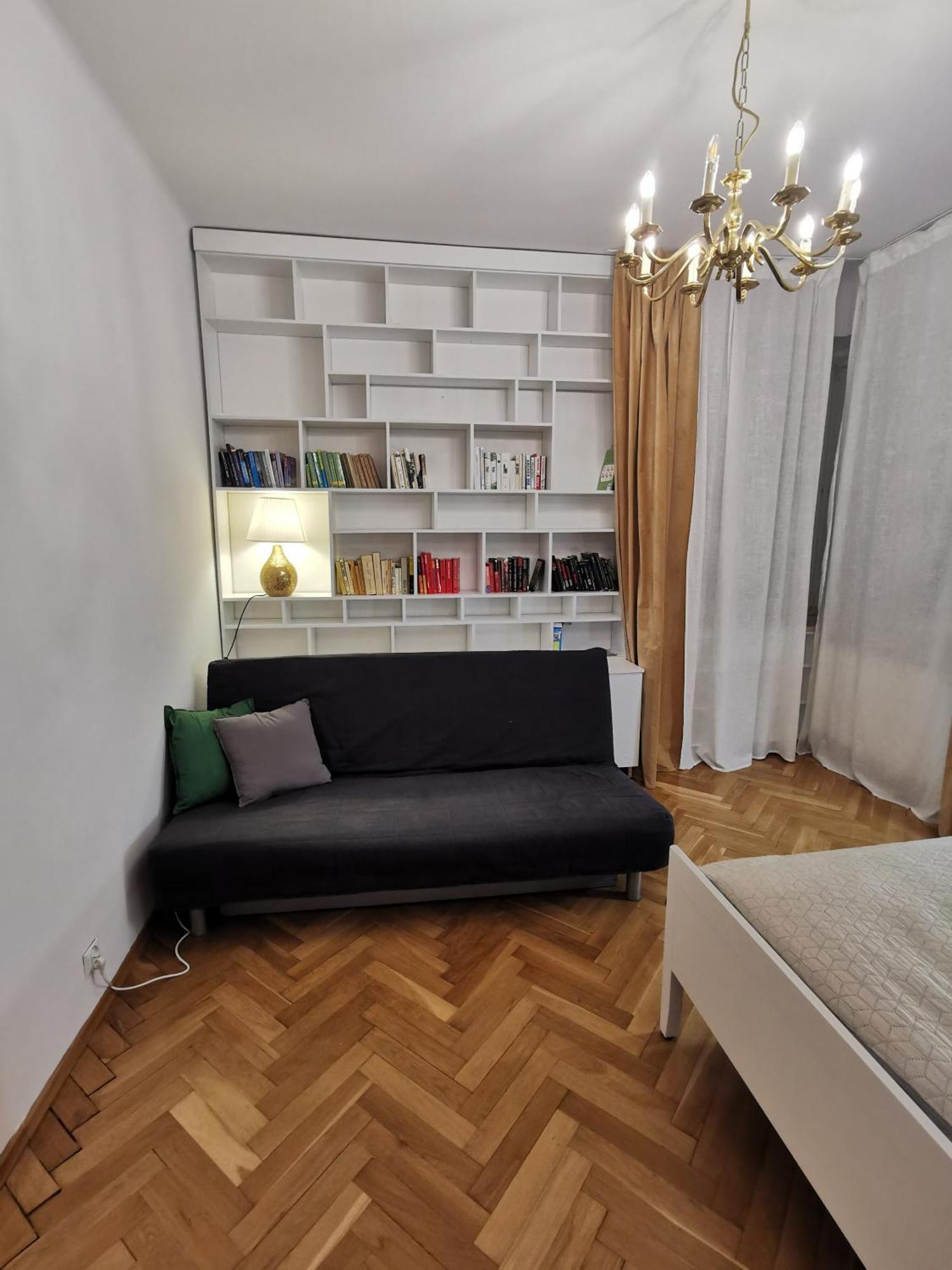 קרקוב Cozy Spacious Apartment With Balcony מראה חיצוני תמונה